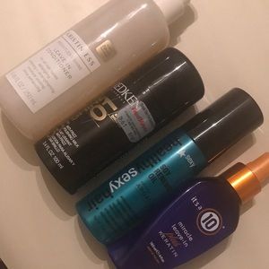 Lot of 4 full-size hair products